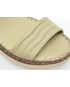 Sandale PASS COLLECTION verzi, 808, din piele naturala