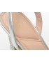 Sandale ALDO argintii, GLIMMA040, din piele ecologica