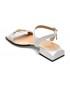 Sandale EPICA albe, 441555, din piele naturala