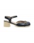 Sandale IMAGE bleumarin, 2119, din piele naturala