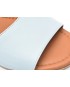 Sandale PASS COLLECTION albastre, 6005, din piele naturala