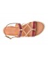 Sandale GEOX rosii, D35DQE, din piele naturala