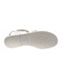 Sandale GEOX albe, J5235D, din piele ecologica