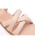Sandale GEOX nude, J3535C, din piele ecologica