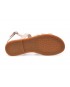 Sandale GEOX nude, J3535C, din piele ecologica