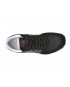 Pantofi sport ARMANI EXCHANGE negri, XUX017, din material textil si piele ecologica
