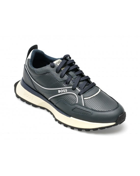 Pantofi sport BOSS bleumarin, 3231, din piele naturala