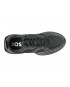 Pantofi sport BOSS negri, 3225, din material textil si piele ecologica