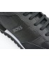 Pantofi sport BOSS negri, 152, din piele material textil