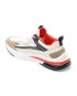 Pantofi sport GRYXX albi, 7587, din material textil si piele naturala