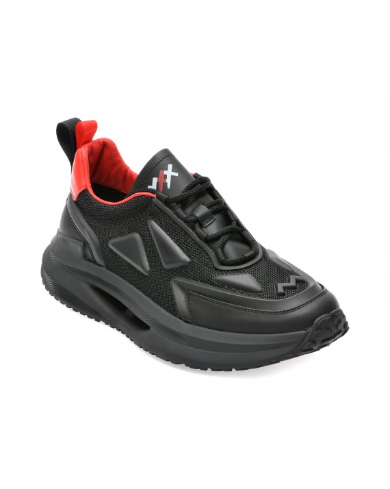 Pantofi sport GRYXX negri, 5A99, din material textil
