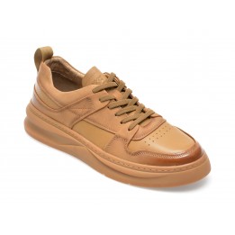 Pantofi sport GRYXX maro, SLN004, din piele naturala