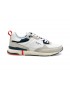 Pantofi sport PEPE JEANS albi, MS30938, din material textil si piele intoarsa