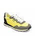 Pantofi sport PEPE JEANS galbeni, MS30945, din material textil si piele ecologica