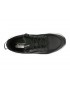Pantofi sport SKECHERS negri, GLOBAL JOGGER, din material textil si piele ecologica