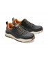 Pantofi sport SKECHERS negri, BENAGO, din piele naturala