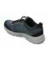 Pantofi sport SKECHERS bleumarin, OAK CANYON, din piele naturala si material textil