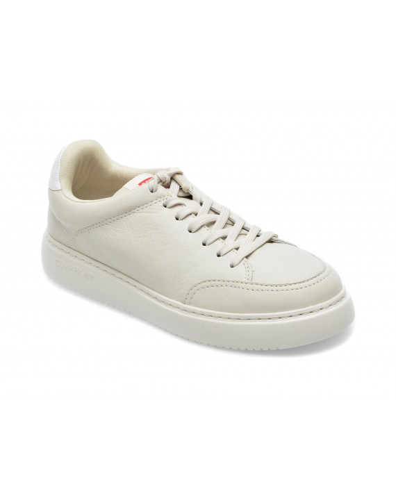 Pantofi sport CAMPER albi, K201438, din piele naturala
