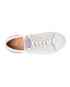 Pantofi sport CLARKS albi, CRAFTCUP WALK J9-N, din piele naturala