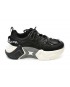 Pantofi sport EPICA negri, 22663, din piele naturala