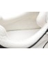 Pantofi EPICA albi, 2288, din material textil si piele naturala