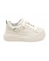 Pantofi sport EPICA albi, 22103, din piele naturala