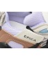 Pantofi EPICA albi, 8502, din material textil si piele naturala