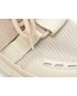 Pantofi EPICA bej, 371PT03, din piele naturala si material textil