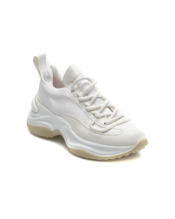 Pantofi sport FLAVIA PASSINI albi, OT1, din material textil