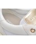 Pantofi GEOX albi, D15AQA, din material textil si piele ecologica
