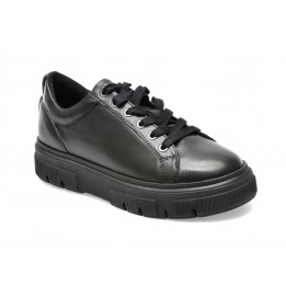 Pantofi sport GEOX negri, D26TZA, din piele naturala