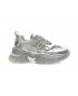 Pantofi sport GRYXX argintii, 80079, din material textil si piele naturala