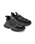 Pantofi sport GRYXX negri, 826779, din material textil si piele naturala