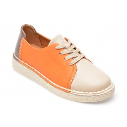 Pantofi sport GRYXX portocalii, 70048, din piele naturala