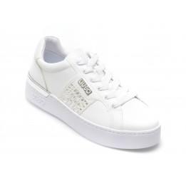 Pantofi sport LIU JO albi, SILV85, din piele ecologica