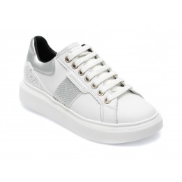 Pantofi sport LUMBERJACK albi, B611001, din piele naturala