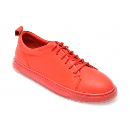 Pantofi sport MAGRIT rosii, 31, din piele naturala