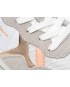 Pantofi sport PEPE JEANS albi, LS31474, din material textil si piele intoarsa