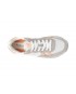 Pantofi sport PEPE JEANS albi, LS31474, din material textil si piele intoarsa