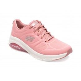 Pantofi sport SKECHERS roz, SKECH-AIR EXTREME 2.0, din piele ecologica