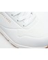 Pantofi sport SKECHERS albi, UNO, din piele ecologica