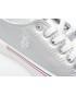 Pantofi sport US POLO ASSN argintii, PENWT2P, din piele ecologica