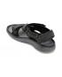 Sandale CLARKS negre, WESLEY BAY 01-S, din piele ecologica