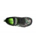 Pantofi sport SKECHERS negri, FLEX-GLOW, din material textil si piele ecologica