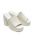 Papuci ALDO albe, MAYSEE100, din piele naturala