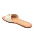 Papuci ALDO albe, QELAJAR110, din piele ecologica