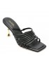 Papuci ALDO negre, HARPA001, din piele ecologica