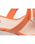 Papuci GRYXX portocalii, H2609, din piele naturala