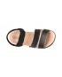 Sandale MODARE negre, 7151119, din piele ecologica