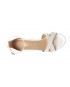 Sandale EPICA albe, 22101, din piele ecologica
